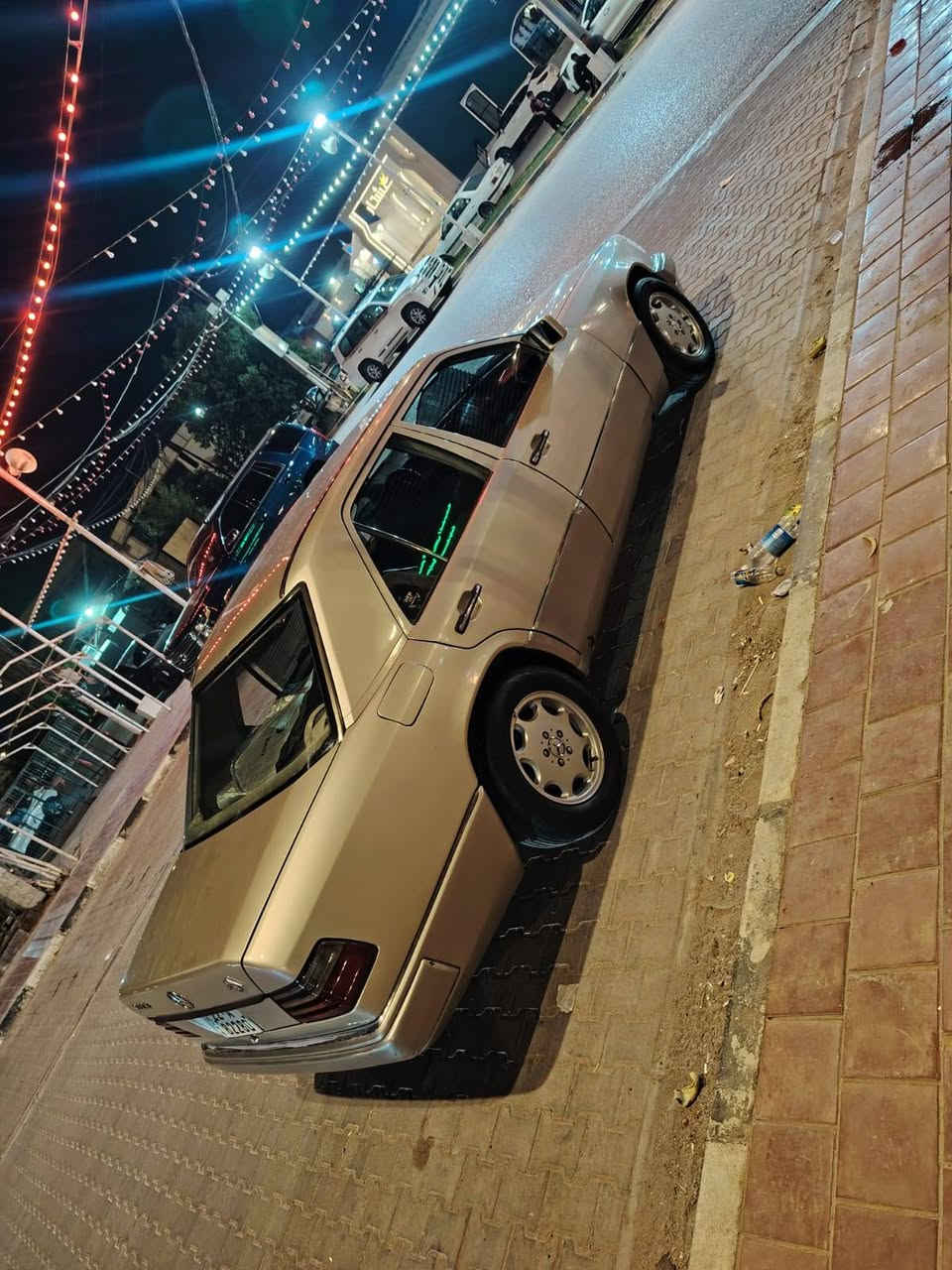 مارسيدس بيبي شبح موديل 1993
مكينه كير مكفول 3200 خراطيم 
حداديه جاهزه
تبريد شغال 
سنويه 2030
هزه بعد شهر ياله تنفذ
رقم اربيل دولي بأسمي
كلشي بيها شغال وجاهز
للإستفسار الاتصال بالرقم او المراسله
***********
