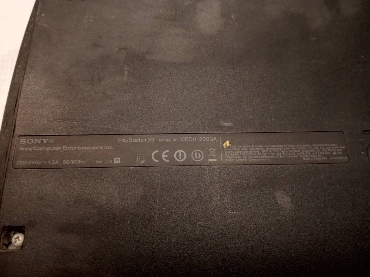 بلي 3 سلم عاطل بدون هارد
ينفع قطع غيار ابيع عاطل فحم 
السعر 20 الف 
يتوفر توصيل


**إذا كنت صاحب هذا الإعلان وتريد حذفه لأي سبب، رجاءا أرسل رسالة إلى الدعم الفني**