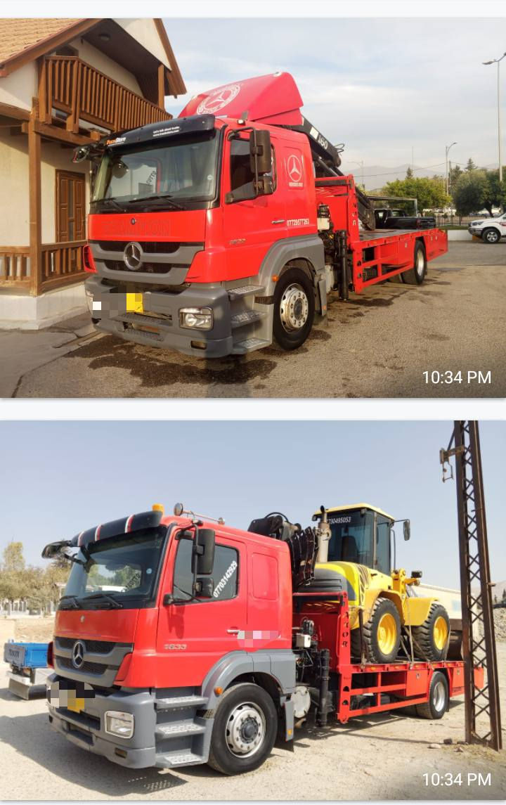 كرين فلات اكسور للبيع موديل 2005 فول فول فول مواصفات
تبريد ..ريتايدر ..هاف..قفل اكسل..تحديد سرعة..روبستون..
 رقم سليمانية و فحص و هزة جديد بودي طول 6.50 متر 
كرين 6 طن 4 سلايت هايدروليك رجلين كرين جك 
 سيارة  100 /100 💯  جاهز لشغل 
📌📌سيارة عنوان سليمانية 📌📌✔️

رجاء إذا كنت مشتري اتصل هذا رقم
✔️💯 *********** /// *********** 💯✔️
