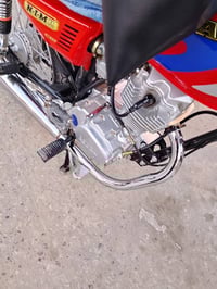 دراجة ايراني • نضيفة • أوراق سكنر