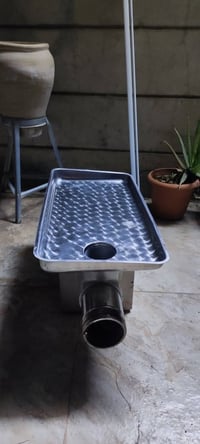 مثرامه ستيل حجم 32 ثري فيس نضيفه اي عيب مابيه السعر 350 الشراي يخابر 0...