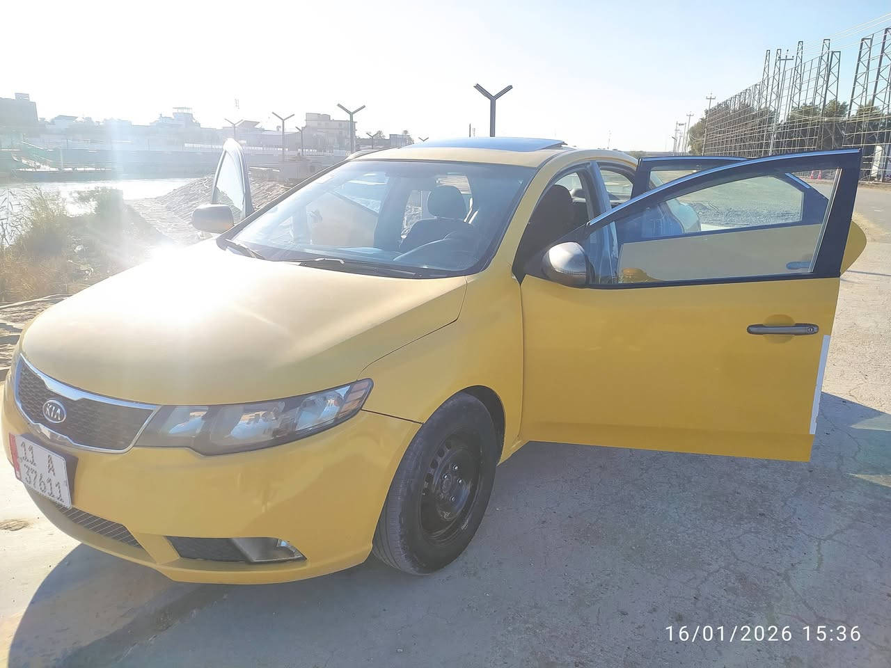 كيا فورتي ٢٠١٢ رقم بغداد انكليزي 
مكينه ٢٠٠٠ ، منظومه غاز ، شاشه اندرويد ، تدفئه تبريد شغال ، مكينه وكير وحداديه نظيفه ، هزه ل٢٠٢٦ شهر ١١ ، حادثها جاملغ خلفي فقط موضح بالصور ، مداور ثاني يوم ، مكان السياره بابل حله 
السعر ٨٩ ورقه وبيها مجال بسيط 
الاتصال على الرقم *********** واتس اب
