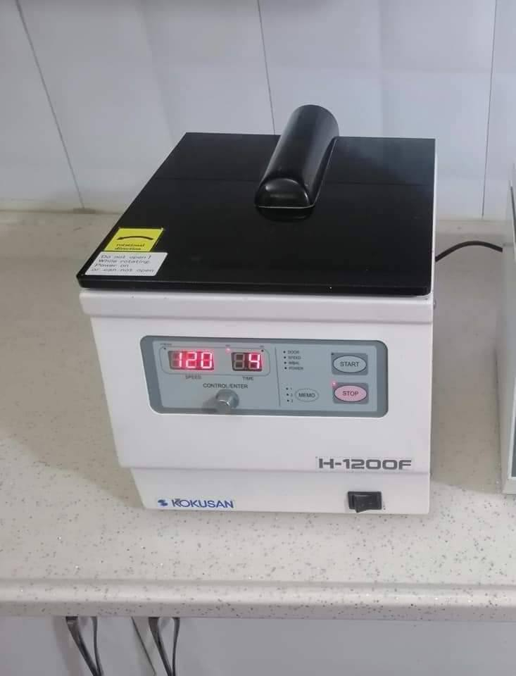 السلام عليكم ....يتوفر اجهزه سنترفيوج ومايكروسنترفيوج زمن منشأ رصين 
١.جهاز سنترفيوج  امريكي المنشا Beckman coulter ضخم جدا يحتوي عل أكثر من ٤٠ تيوب   بسعر ٨ ورقات 
٢.سنترفيوج ١٢ تيوب بسعر ١٥٠ الف 
٣.سنترفيوج صيني المنشا ٦ تيوب بسعر ١٥٠ الف 
٤.مايكروسنترفيوج كوكوسان ياباني غني عن التعريف بسعر ٣٥٠ دولار 
٥.مايكروسنترفيوج  تايواني بسعر ٢٢٥ الف 

التوصيل مجاااااااااااني لجميع المحافظات وشرط الفحص
للاستفسار الاتصال عل الرقم *********** التوفيق للجميع أن شاء الله
