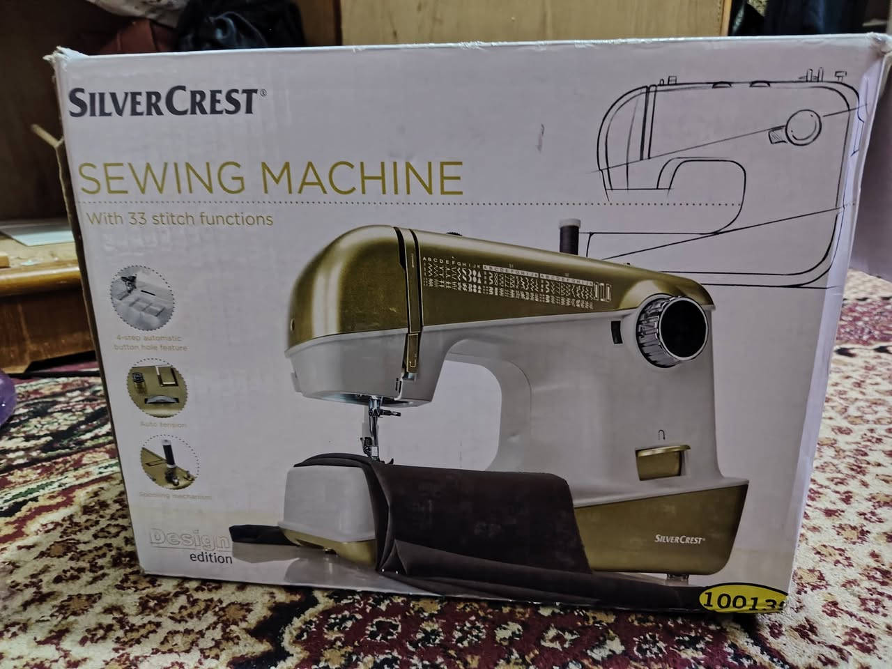 السلام عليكم 
مكينة خياطه سلفر كرست نضافه 95%
السعر 120الف 
الانبار الخالديه 
للاستفسار خاص او ***********
توصيل متوفر جميع محافظات العراق
