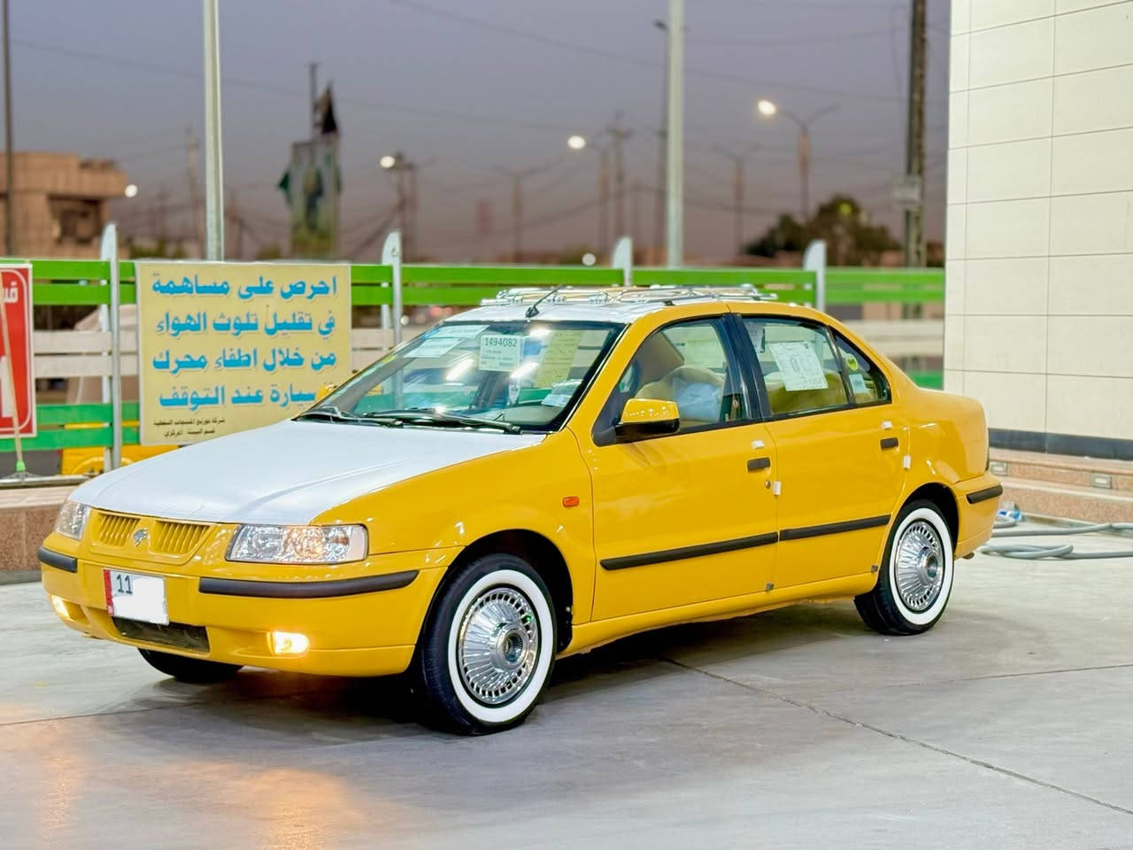 سلام عليكم سمند موديل ٢٠١١ رقم بغداد / إنكليزي / سنويه جديده/ هيهى مصفره )وسياره بسمي تحويل مباشر 
كير ومحرك خير من الله  تبريد شغال ثلج صدر امامي خلفي كله جديد كهربائيات كله جاهزه متوشمه الرضيع واكشنات 
سياره لا ضربه ولا تبديل ولا حادث فقط صبغ حزام اثر جراد 
تخم تاير جديد سياره كلش جديده ونضيفه وعلى أيدي وما متعبه 
سياره بدون اي نقص وجاهزه مجهزه وبل عافيه على الياخذه 
مكان سياره بغداد الشعب 
رقم الهاتف ***********
ملاحظة ما ممتواجد على نت تصال فقط
