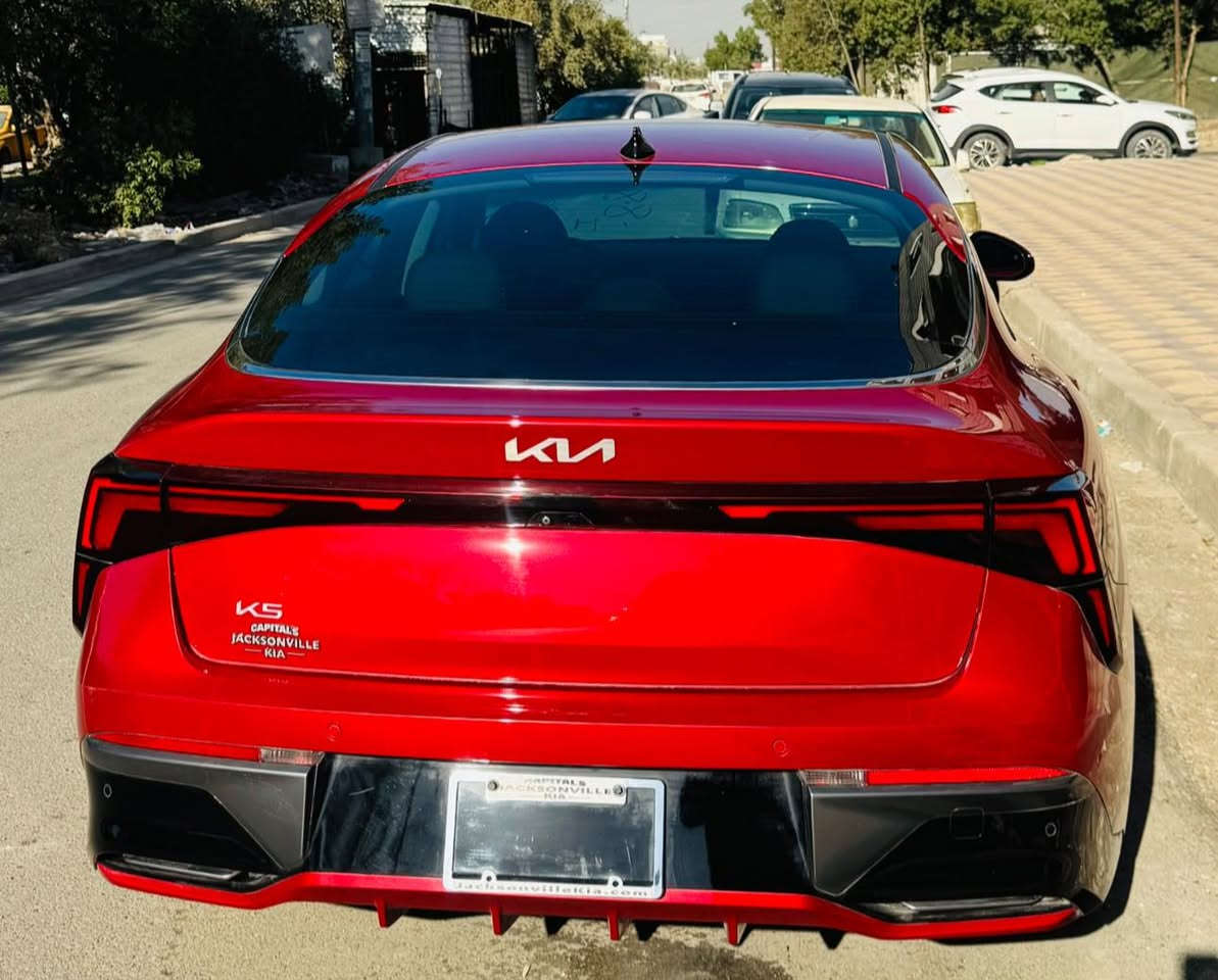 (السلام عليكم)
  KIA K5 2025 GT-LINE
دخول جديد حادثها بسيط جداً 
السياره حره
فول 1/1 عدى البانوراما 
صور طختها موجوده 
عنوانها 🔴 بغداد مدينة الصدر قطاع 1 واحد
*********** 
اتصال-واتساب
تفاصيل اكثر اتصل 📞
