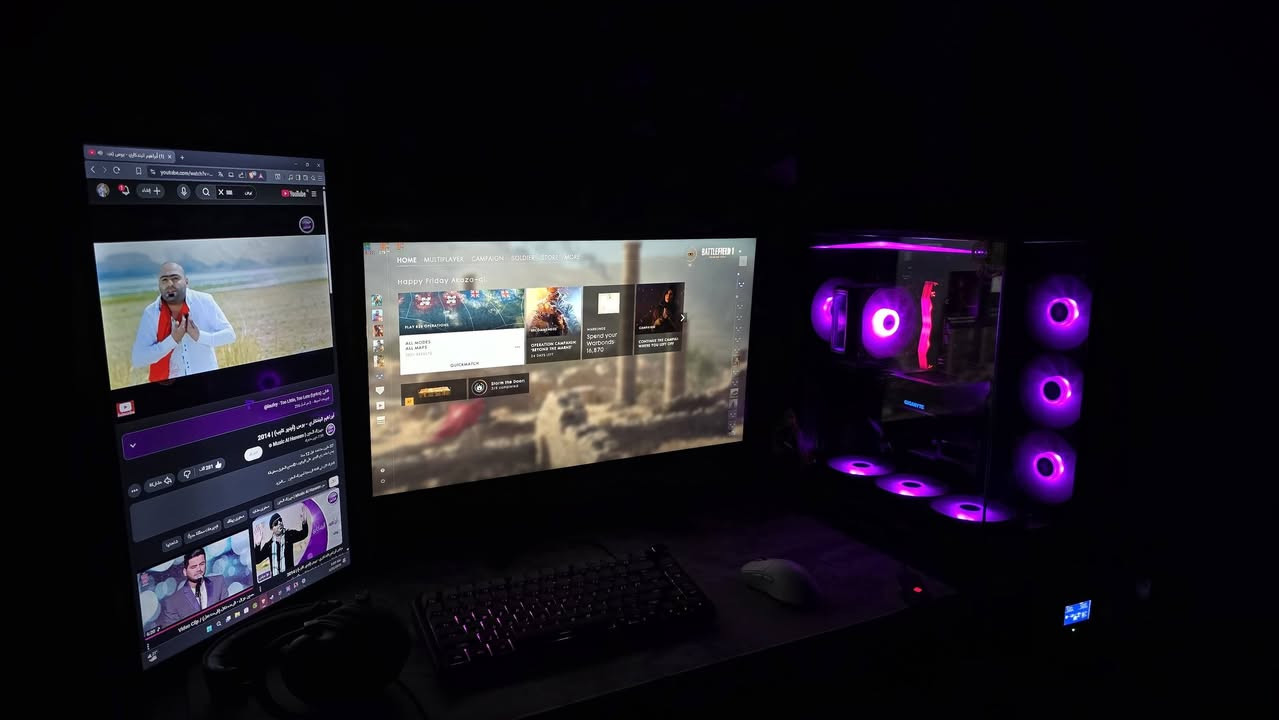 سلام عليكم الحلوة للبيع فقط كيس الكيس يخبل من زيجماتك جمال وخلقة واخلاق مواصفات 
Rtx 4060ti 16g gigabyte
Ram 32 ddr5 6000hz
I5 14400f
Mb b760msi
M.2 1t
Power 650w
التجميعة سعرهة 1800
 و عندي هارد  1t ssd خارجي اذا تريدة وياها ينضاف علسعر 
المكان بغداد دورة مهدية الثانية 
***********
