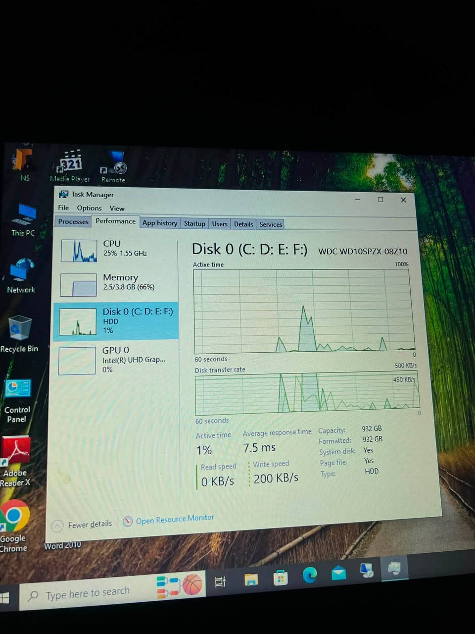 💻 للبيع: Lenovo V15-IGL
الماركة: Lenovo
الموديل: V15-IGL (82C3)
المعالج: Intel Celeron N4020 (ثنائي النواة)
الرام: 4GB DDR4
التخزين: 1TB HDD
كرت الشاشة: Intel UHD Graphics
نظام التشغيل: Windows 10 Pro 64-bit
الشاشة: 15.6 بوصة
السعر: 225الف وبي مجال
نظيف جدا

***********
