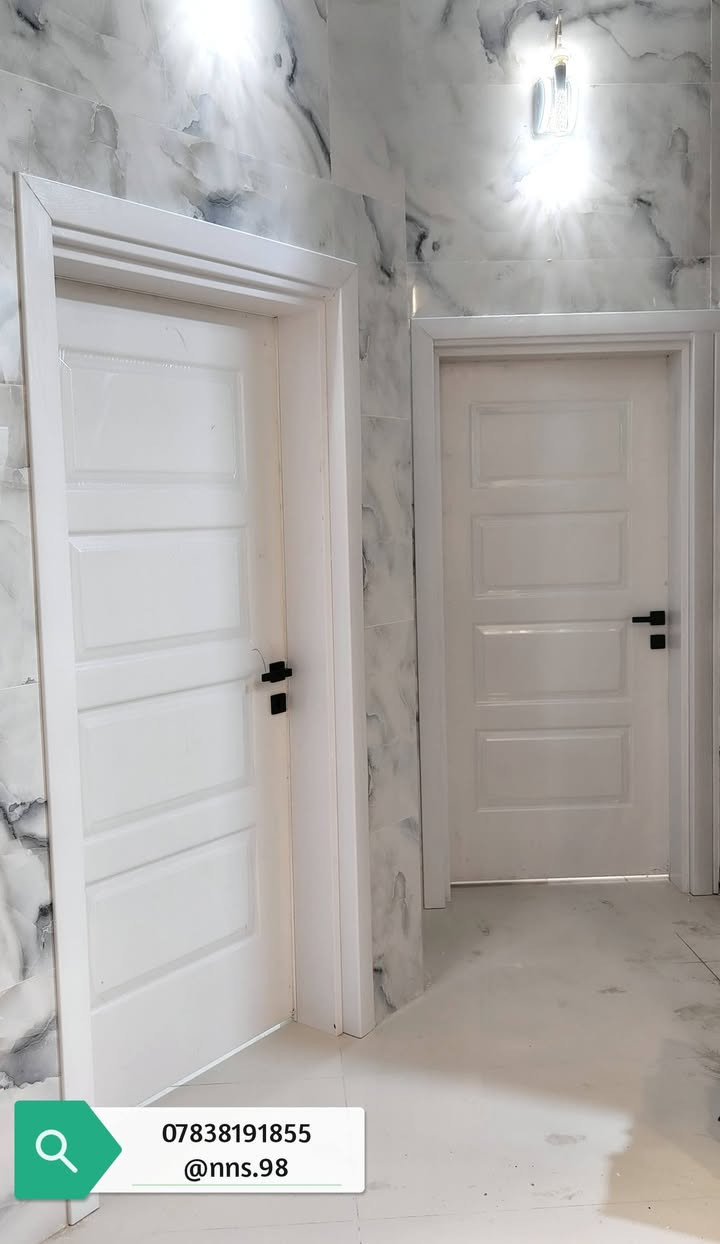 يتوفر ابواب داخليه وخارجيه جميع الموديلات والقياسات  للاتصال *********** وتساب
