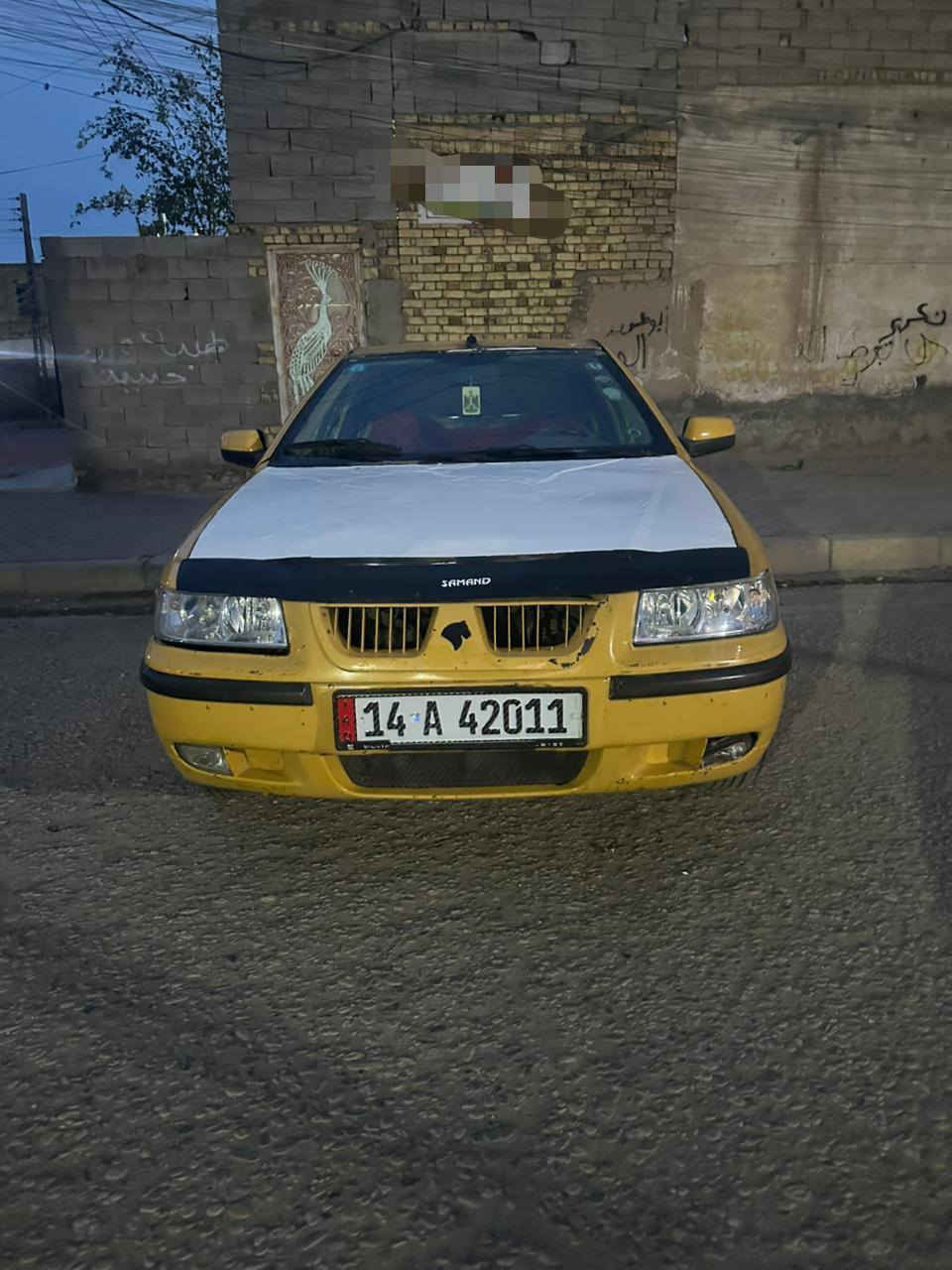 سلام عليكم سياره البيع سمند موديل 11 بسم الشرعي سنويه ل30 كير ومكينه كفاله حداده كفاله تخم تاير مصفره هيه وغرامات بيهه رشات قليله صبغ تبريد تتفه شغال السعر 28وبيهه مجال العنوان عله هاذ الرقم ‏ ‪0775 735 5924‬‏
