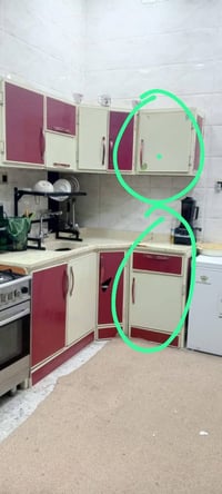 كاونتر مرمر • نضيف • قابل تفاوض