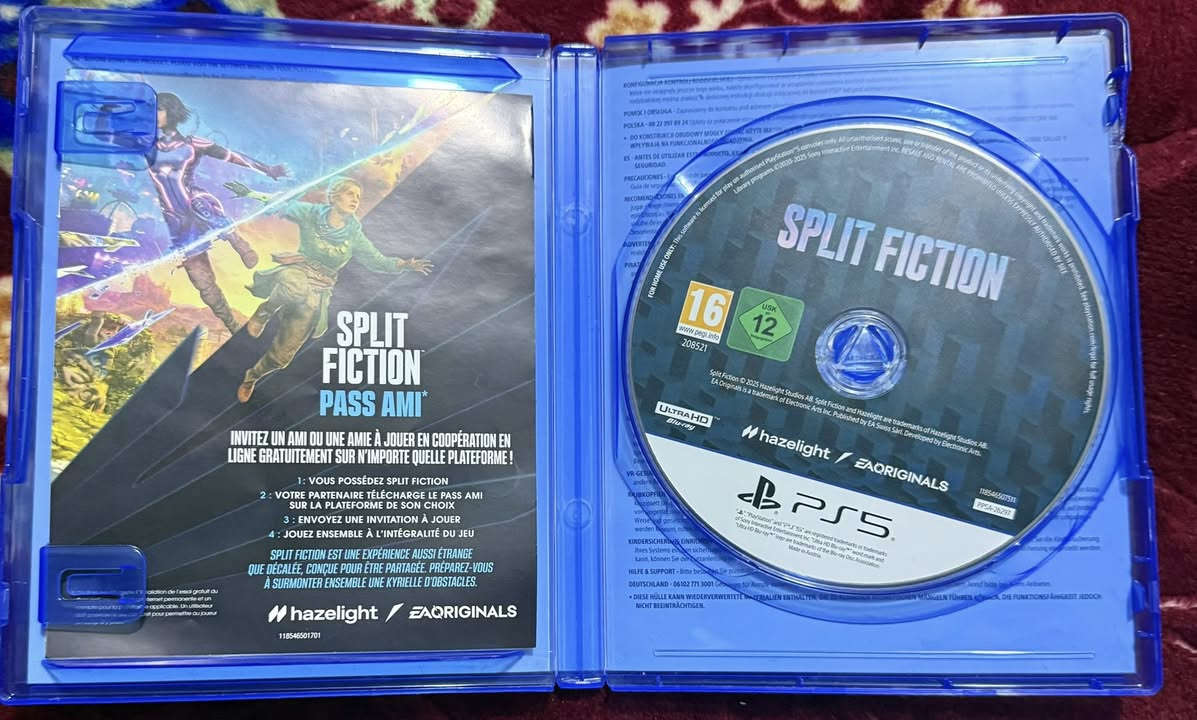 لعبة SPLIT FICTION السعر 50الف


**إذا كنت صاحب هذا الإعلان وتريد حذفه لأي سبب، رجاءا أرسل رسالة إلى الدعم الفني**