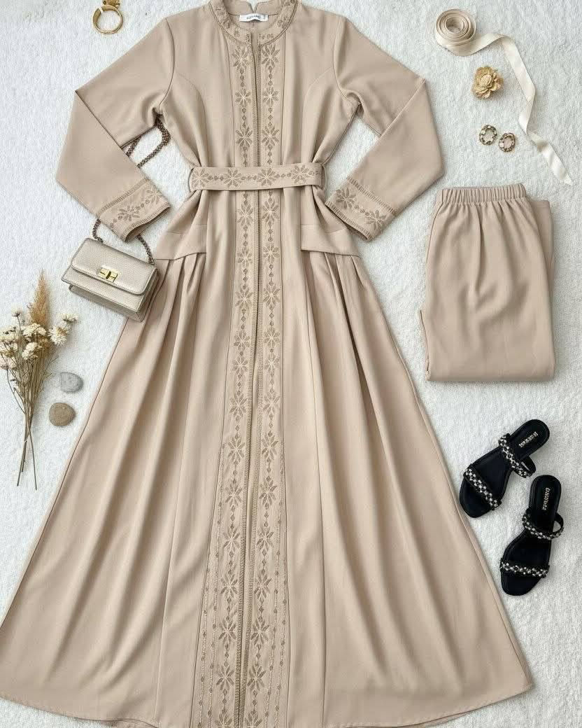 الاستفسار والحجز فقط واتساب+9647775744834
فستان مع بنطلون وحزام
تطريز يدوي
قياساات الاسود من 42 لل50
قياسات البيجي من 40 لل50 
القماش دابل ايطالي 
السعر 45 توصيل مجاني


**إذا كنت صاحب هذا الإعلان وتريد حذفه لأي سبب، رجاءا أرسل رسالة إلى الدعم الفني**