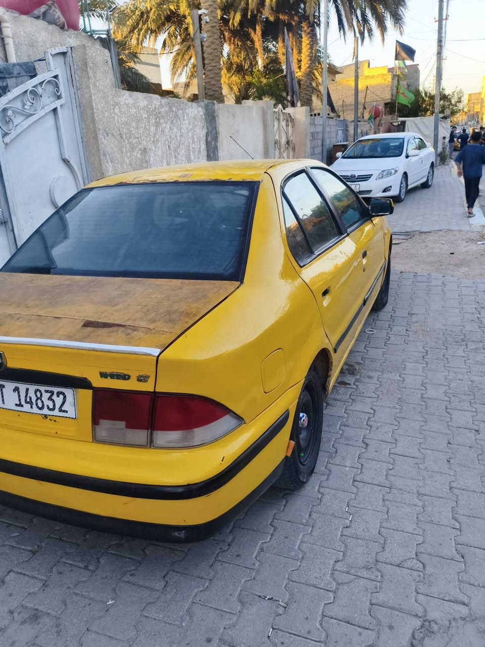 السلام عليكم سمند موديل 9 السياره جاهزه من كلشي رقم نكليزي مصفره مرور ومن كلشي كبل تحويل تخم تاير جديد 
 كلشي مكفول 22 ترهم مراوس رقمي ***********
