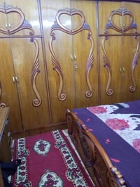 غرفه صاج مستعمله  مع ضرر بسيط مكون من 6 قطع