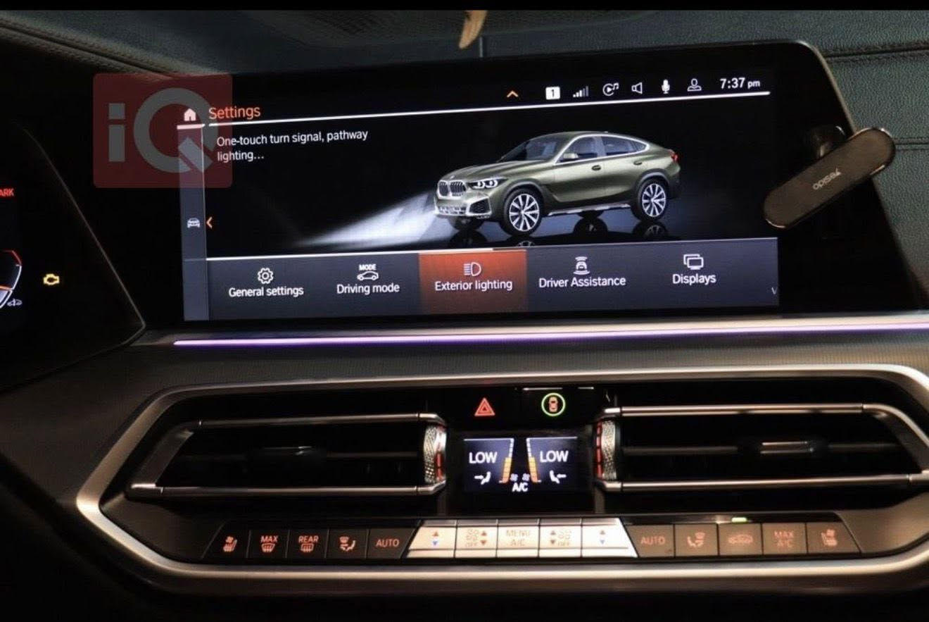 Bmw x6 40i 2023
ماشية السيارة 72 الف كيلو
سيارة دهوك 
مضلل سنوية 
سيارة حادثها بابين مبدل بلاد 
رقم الشاصي مذكور اي دواخل ماكو 
سيارة لاكجري لاين وضايفلها كتات 
بيها رصعة بالبنيد على كد الجداحة وعايفها  صيانة دورية شركة 
بدون اي مسج رقم الشاصي مرفق
مواصفتها معروفة
السياره مغلفه ppf
وسيارة جدول صيانتها يم العروش حصرا 
تدليك تدفئة تبريد كشنات ستيرن كذلك
داتا شو سماعات هارمن كاردون كاميرات محيطية رادارات محيطية مساعدات وقوف تلقائي حفض موقع قراءة العين كار بلي اندوريد اوتو وهواي بعد مواصفات السعر المطلوب 530

  (رقم صاحب السياره ***********)
