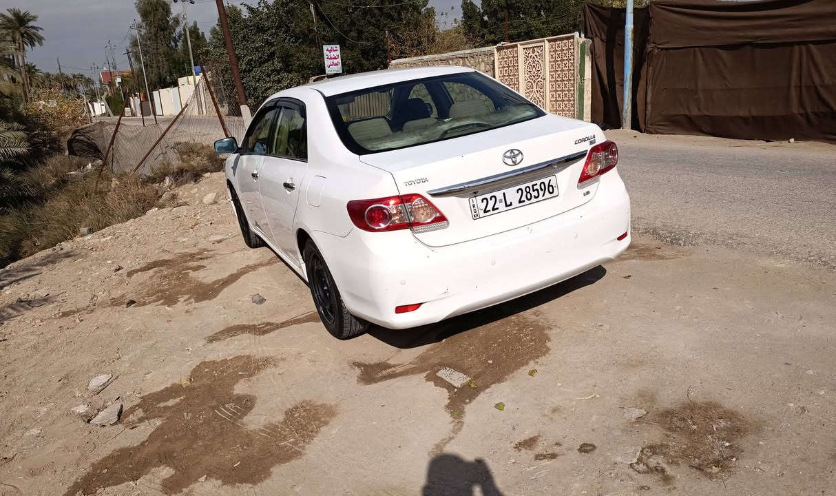 سلام عليكم
كورلا 13
كفاله عامه 
مكينه 1800
ماشيه 240
سنويه مجدده 2028
مكان السيارة نجف كوفه حي ميسان 
سعر 152بيه مجال قليل حك الجيه 
رقم الموبايل ***********
***********
