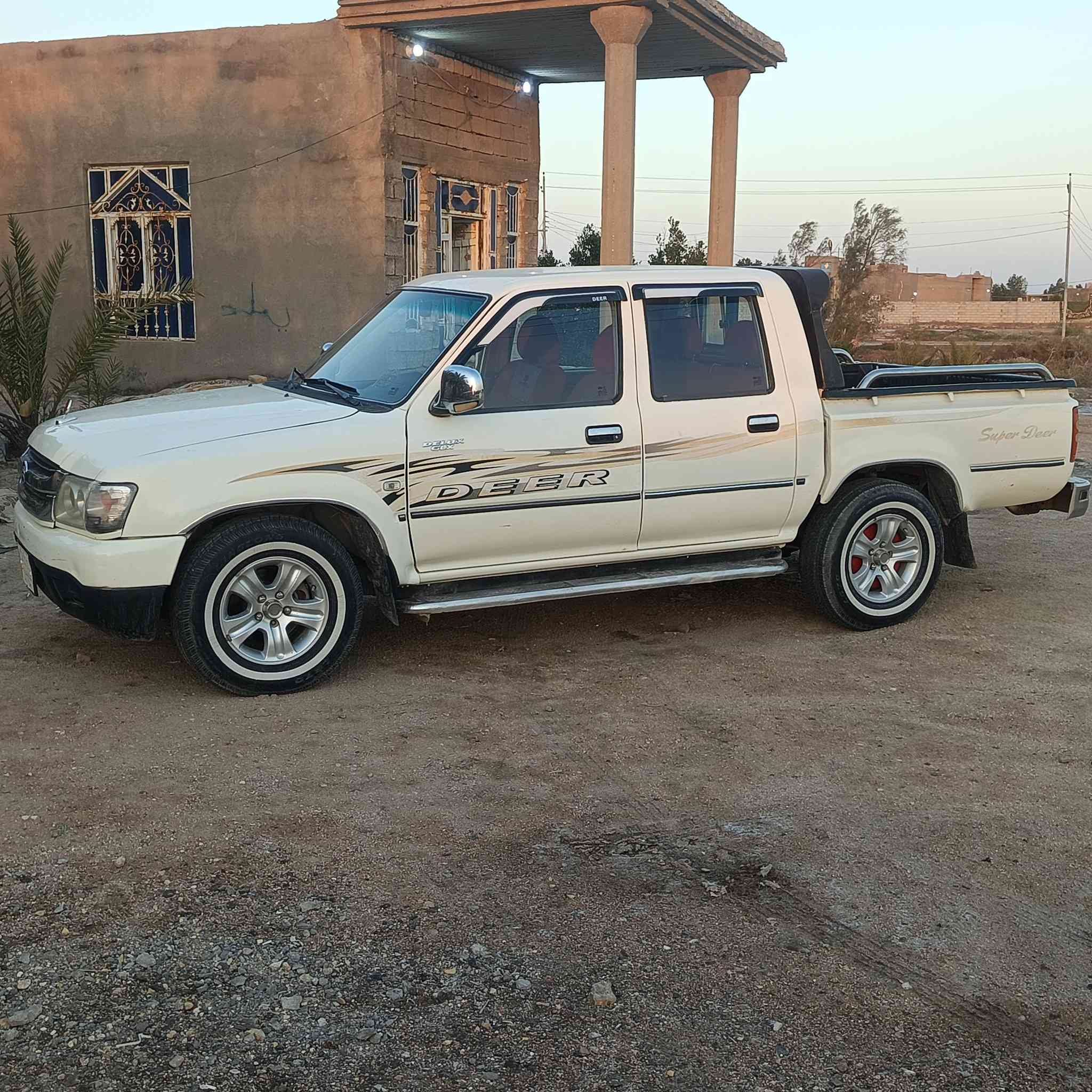 السلام عليكم سياره بيكم دير مديل 2011 مكفوله كفالة عامه كهربائيات شغاله تخم تايرات محرك كير اكسن كله شرط سنويه ل 28 السعر 60 وبيها مجال العنوان السماوه الرقم الهاتف ***********
