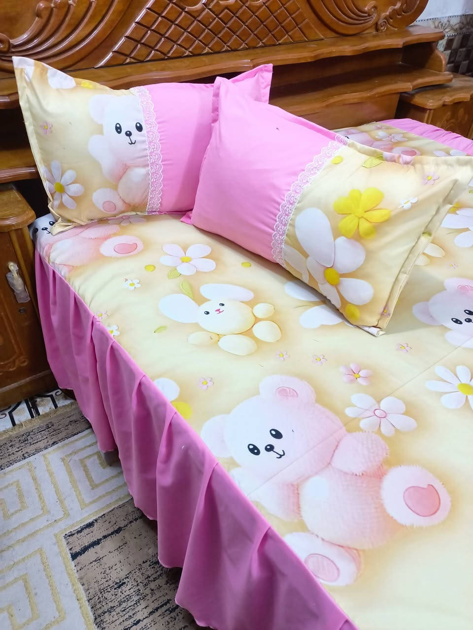 فرشات صيفيه 🎀💕
اقمشه اصليه 💯قطن درجة اولى. غسل وفرش✅ 
السعر 10 💓💓 متوفر توصيل جميع المحافظات


**إذا كنت صاحب هذا الإعلان وتريد حذفه لأي سبب، رجاءا أرسل رسالة إلى الدعم الفني**