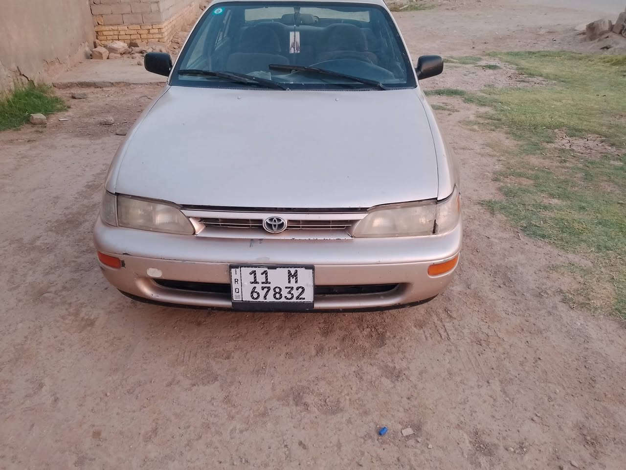 سياره جاهز كورلا مديل 1994 للبيع رقم بغداد انكليزي السعر 55وبيها مجال اتصال على ***********
