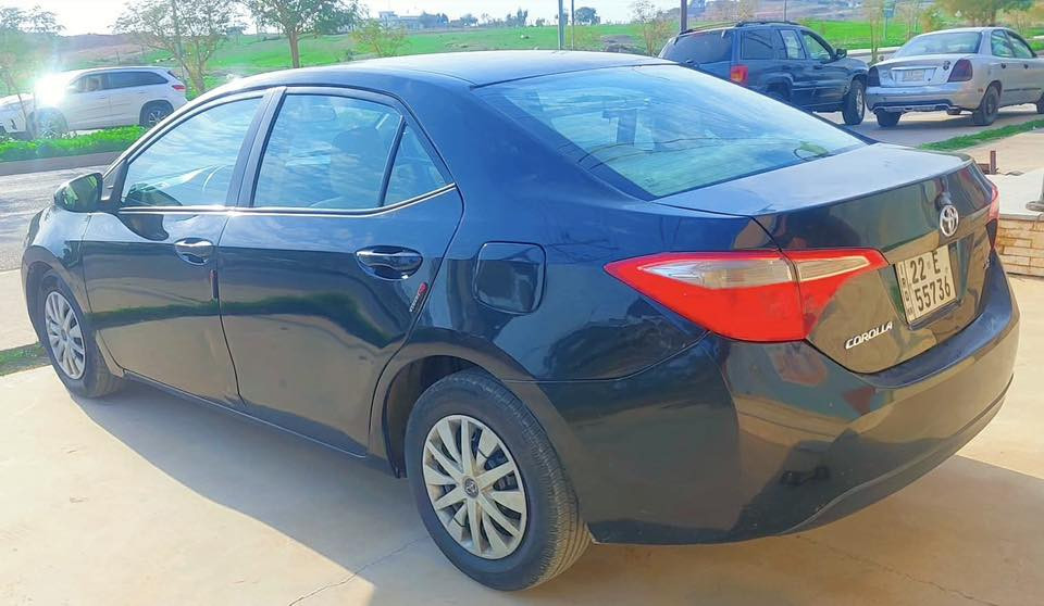 كورلا للبيع 2017 _Le
سعر 117
***********
قطعتين صبغ 
 بدون دواخل
 بدون ايرباك
 ماشيه 128 
رقم اربيل
تريد تحويل او وكاله
السياره جديده وجاهزه
السونر مرفق مع الصور
مكان سيارة ديالى خانقين
