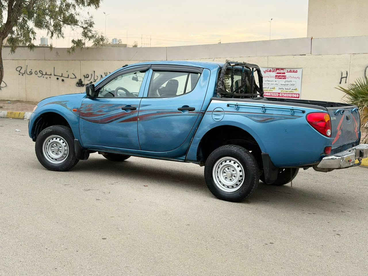 مستر بوشي قزافي 2007
محرك  گاز مرغوب  سوبةر مرغوب
محرك شرط 4*4  
***********
سيارة   مكفولة كفالة  صربة  مابي بي   بونيد  سبوغ
سةنةوي جديدشرط تحويل وكلا
كير  محرك   ابشرط  
صدر امامي خلفي جديد  دواخل جديد كل شرط 
*********** واتس اب بي 
***********
سعر  كلش  مناسب  عنوان كركوك رةحيماوا كركوك, العراق
