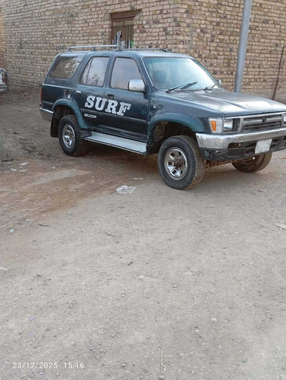 السلام عليكم سياره للبيع تيوته فور رانر 1993 السعر25 وبيهه مجال ***********
