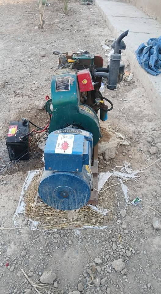 سلام عليكم مولد للبيع مستخدم قليل واسط قضاء الاحرار  استفسار على الرقم ***********
