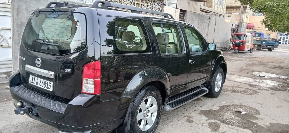 السلام عليكم للبيع نيسان باثفند موديل 2008 لون اسود بدون حادث صبغ 3 قطع سونار موجود لباقي مكفول فول مواصفات دشبول رمادي كير ومكينه مكفولات مكينه 6 سلندر  4000 منضومة غاز تخم تاير جديد صدرجد رقم بغداد انكليزي بسمي  لسعر 90 وبيهه مجال  ***********
