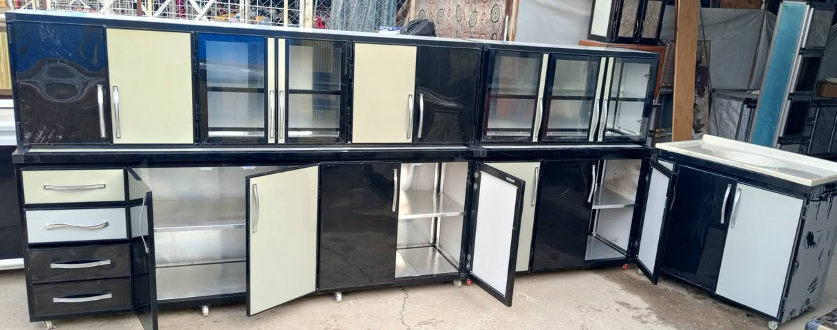 مستعد لشراء الكاونترات التعبانه والنظيفه.
متاح 

كاونتر المنيوم مستعمل جدا نظيف وشغل توصي وثقيل 5 قطع .مجموع قياس الارضي 3 متر ونص ومجموع قياس الملحق 3 متر ونص وقياس السنك متر .السنك كرانيت جديد . السعر 400 الف 

العنوان قادسيه 2 قرب جامع ذياب العراقي

***********

*********** 

متوفر واتساب وخدمة توصيل داخل الموصل فقط .
