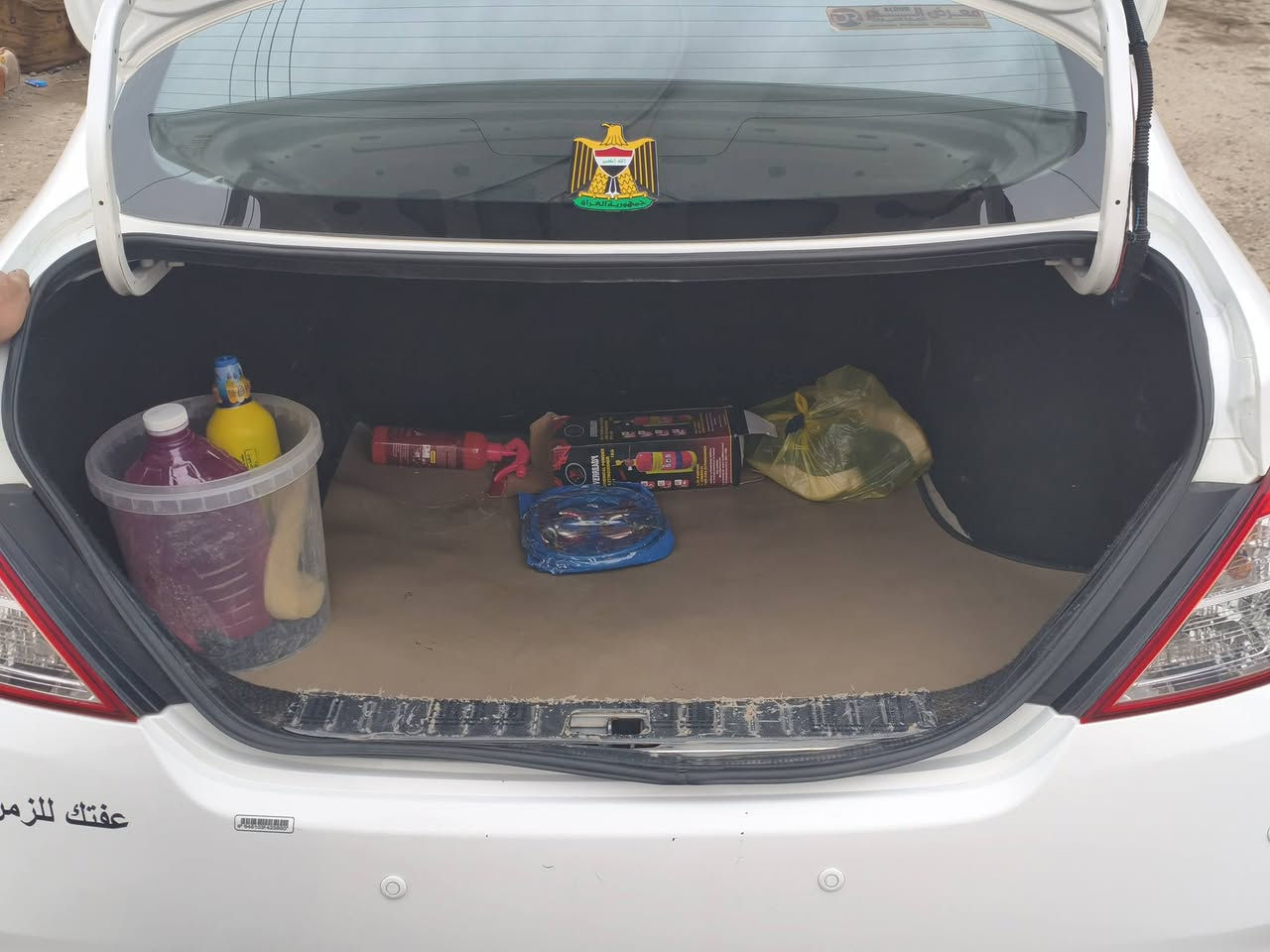 سلام عليكم
نيسان سني مصري مديل 2024 حادثها جاملغ امامي ايمن وبنيد  فقط مصلحات نفسهن رقم اربيل تحويل او وكاله نسويه لغايه 2029 مكينه وگير وحداديه وتايرات وتبريد كله جديد شرط الفحص دوشمه جديده 
ملاحظه انه مكلف بلنشر وهاذ رقم راعيها
***********
