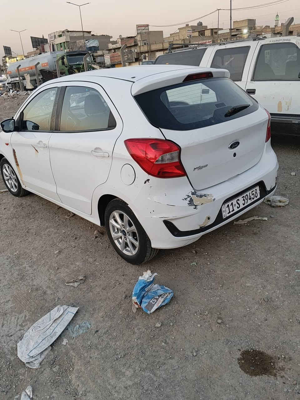 فورد فيجو 2019 السيارة بيهة عطل متشتغل ابيع على وضعيتهة 50 ورقة رقم بغداد ***********
