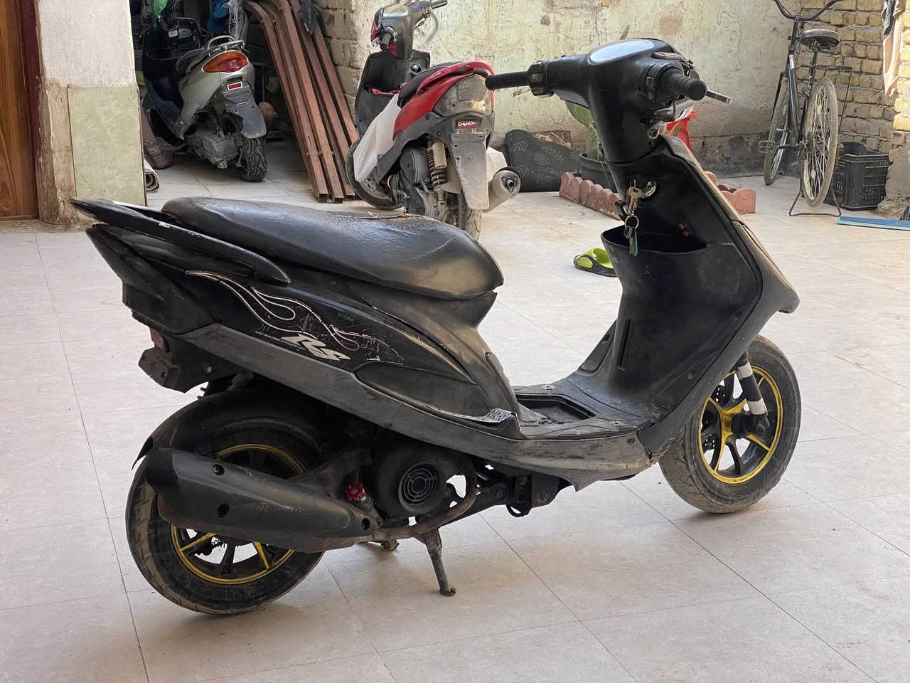 ماكس عدله شوفت عينك دراجه خرسه كفرات اصليه  مكينه شلعه ومشي ضفيره اصليه عقل اصلي كهرباياتِ دراجه جاهزه ناصريه مركز تضحيه  سعره ٤٥٠ وبيه مجال للشراي 🍀❤️***********
