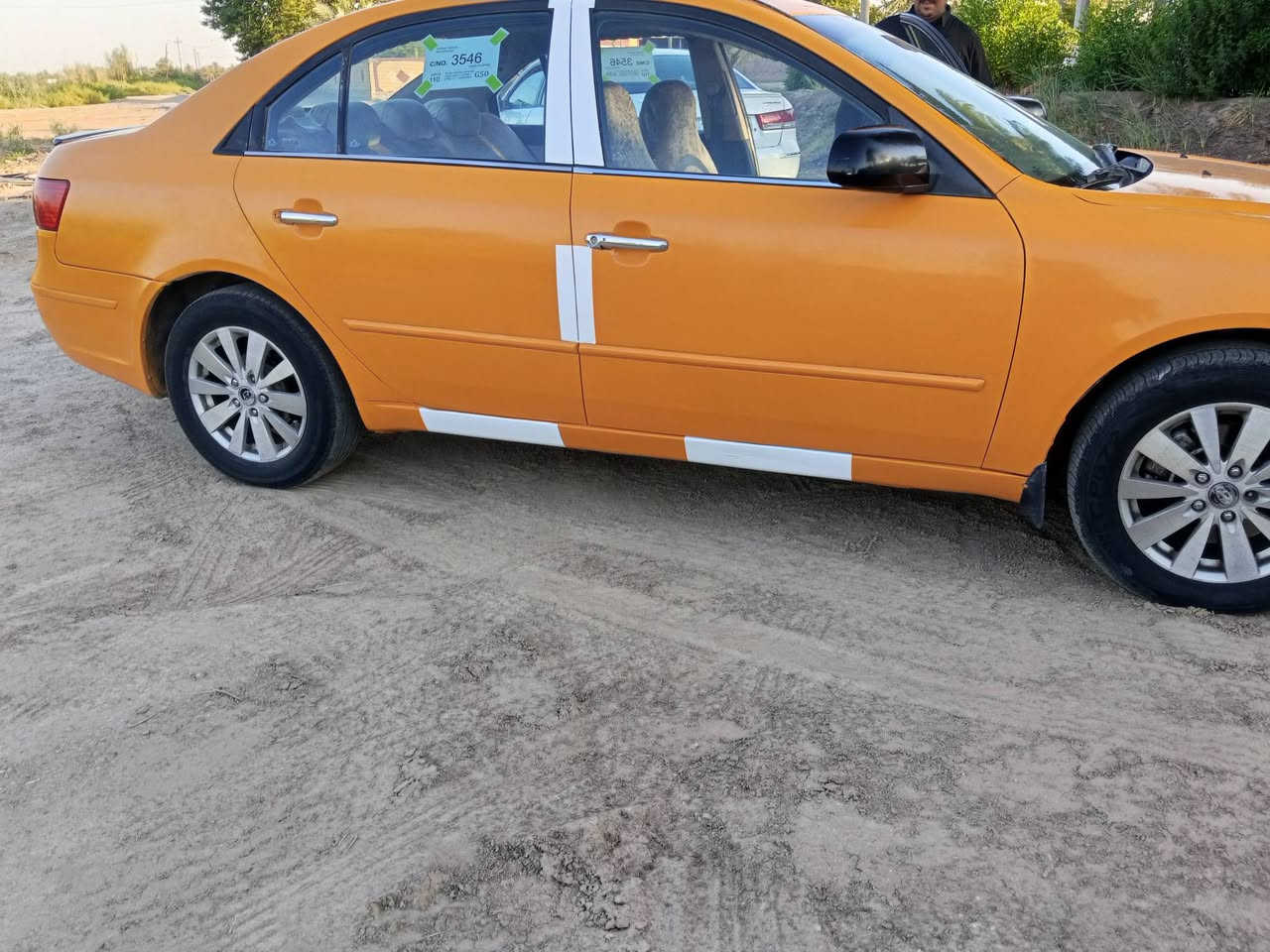 السلام عليكم  سوناتا للبيع موديل 2009امريكي مكينه 2400دوش مكينه وكير نضاف تبريد ثلج حادثها جاملغ خلفي رقم كربلاء سنويه 2027دوشمه جديده صبغه جديده السياره فول مواصفات فتحه داخل صاج مصفره هيئه وغرامات السعر 95وبيهه مجال بسيط الاستفسار على الرقم ***********
