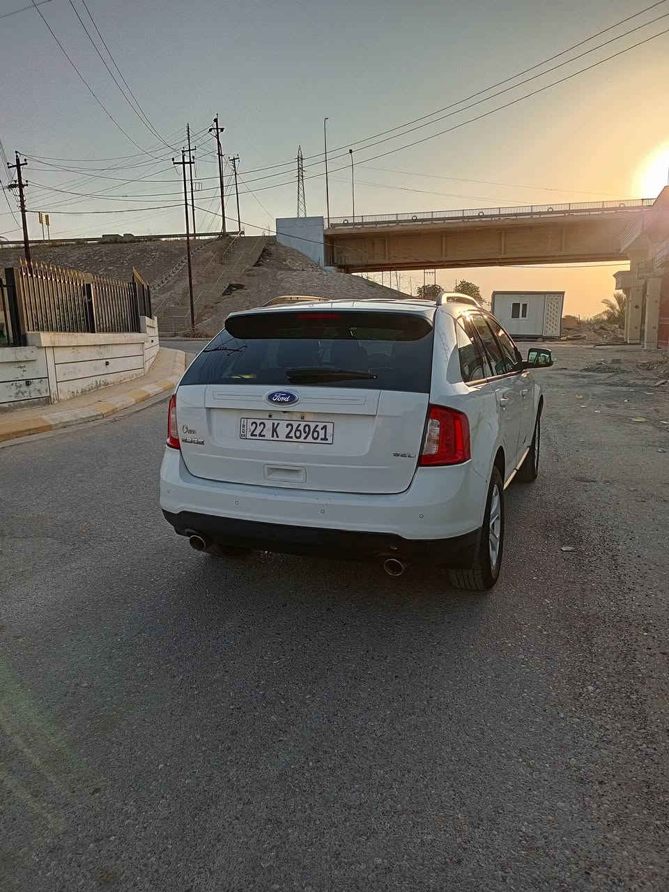 السلام عليكم فورد ايدج 12 وارد خليجي صبغ بنيد فقط والباقي كفاله عامه من كلشي الاتصال ***********

