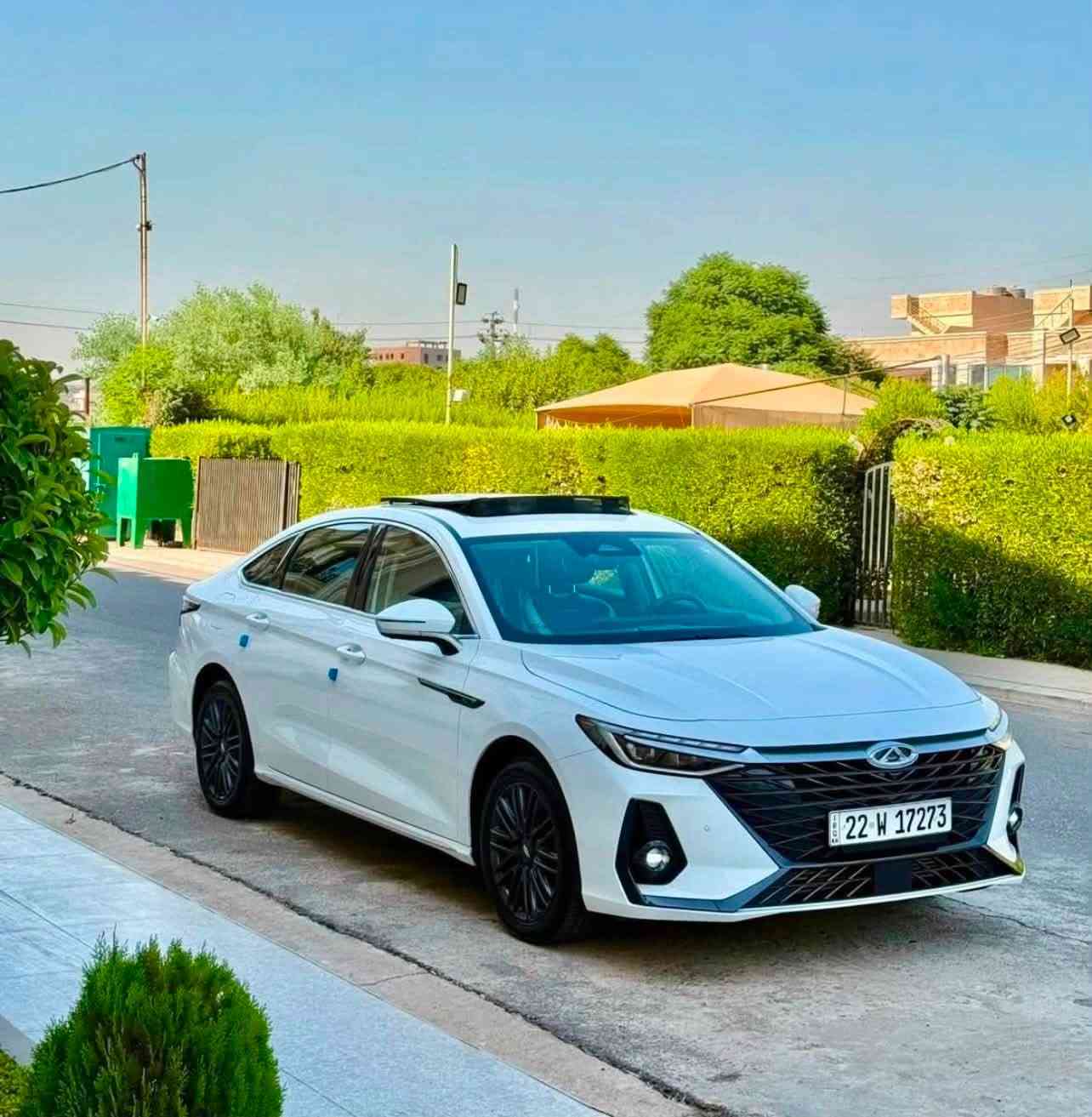 شيري اريزؤ 8 موديل 2024 زةمان شريكة 6  تةنها 14 هةزار كم رويشتي فول فول موسافات 
مكينة 1.6 تؤربؤ هيز 197 هؤزباور
پانؤراما كةمل 
گوشين جلد گوشين كارةبا گوشين دوو رةنگ 
گير 7 
شاشة گةورة شاشة لامس 
بينج كاميرة 
رادار خاتي جادة 
ئاوينة كارةباي 
فؤليؤم 
گوشين سارد گةرم 
سةلاج واتا ساردكروة 
موبايل شةحن دةكا 
ليدة عادةس زينؤن 
ناو ليدي 47 رةنگ بةر دةرگا 
بةردةرگا دار 
ويل گةورة  ويل كرؤم 
زؤر مواسافات تر هةية 
بةناوي خؤم هةموو شتيك نوي 
هةوليرة سعري 148$ 
رةقم تةلةفون ***********—***********
