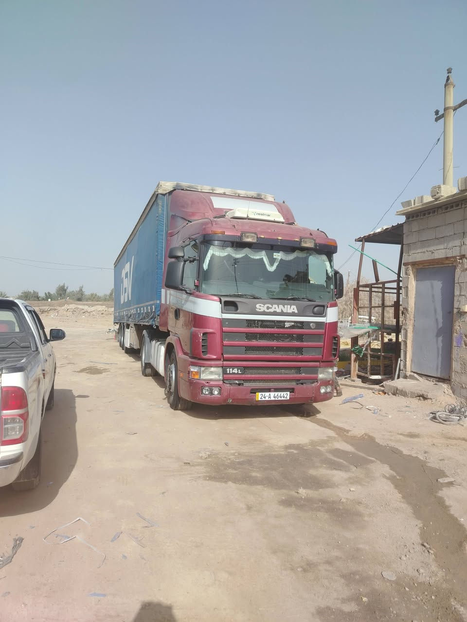 سكانيا  مويل ٢٠٠٢ راس عربانه دسك ***********
