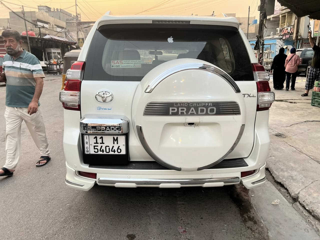 السلام عليكم
برادو 2014 ساز
ماشيه 175  الف
مواصفات  TXL
محرك 4000
تانكي واحد
وباقي المواصفات معروفه
بيها طلقتين بالجاملغ والبنيد
السعر  33 ونص 
للتواصل على الواتساب ***********
