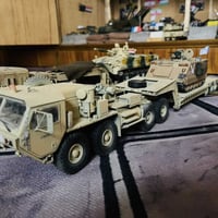 ناقلة دبابات • مقاس ١/٢٤ • جيش أمريكي