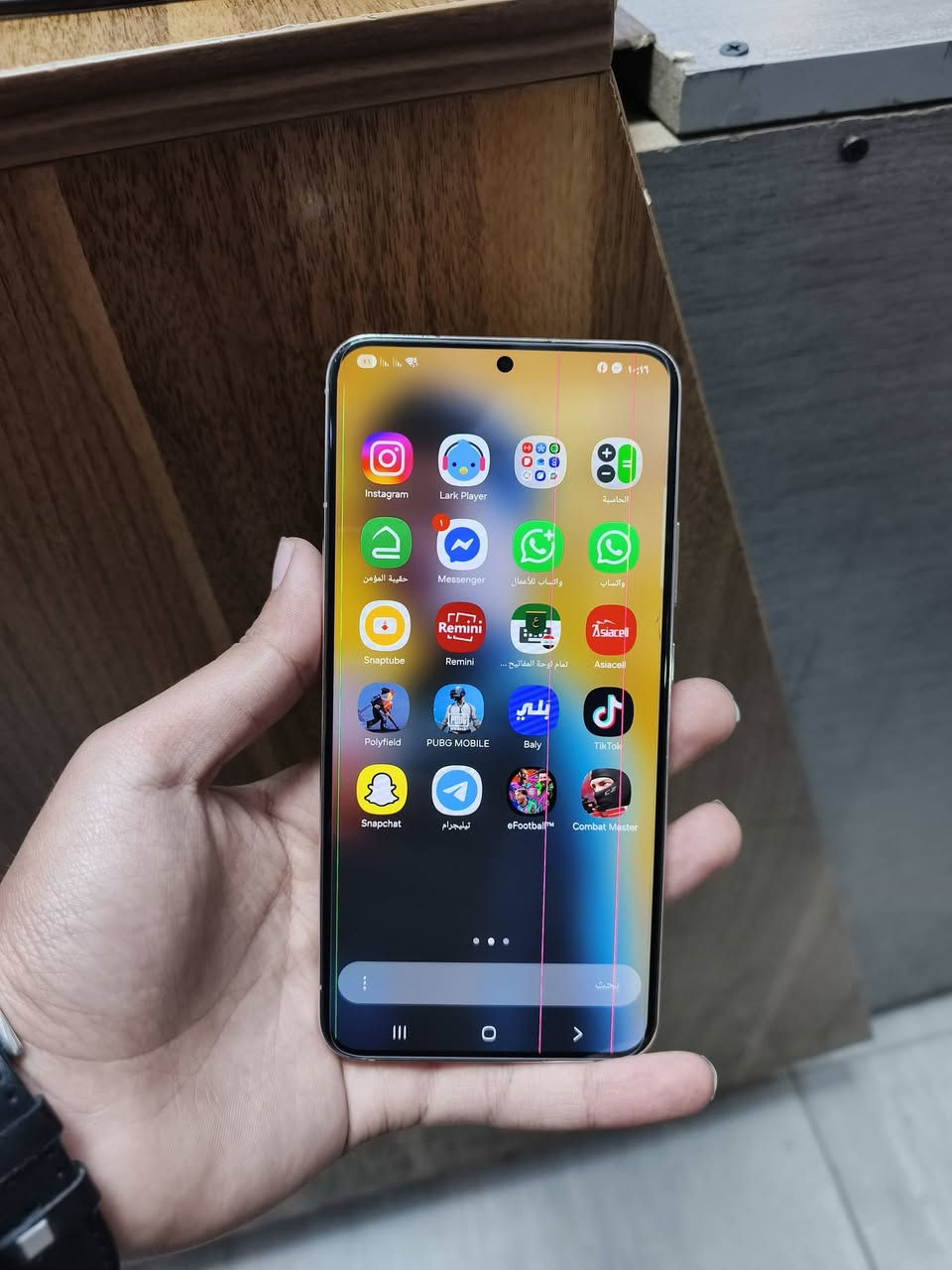 سلام عليكم
سامسونج اس 22بلاس 
ذاكره 256+12مكفول من كلشي زلغ ما بي
شرق أوسط دبل شريحه عين الفهد نضافه100 بوبجي 120فريم
شاشه امولد 120هيرتز بصمه اصبع مندمجه بل شاشه جهاز ما داخل تصليح فقط بي هاذه الخط صاله فوك 8اشهر بدون غراض 
سعر 200 عنوان بغداد بلديات بيع أو مراوس  ***********
