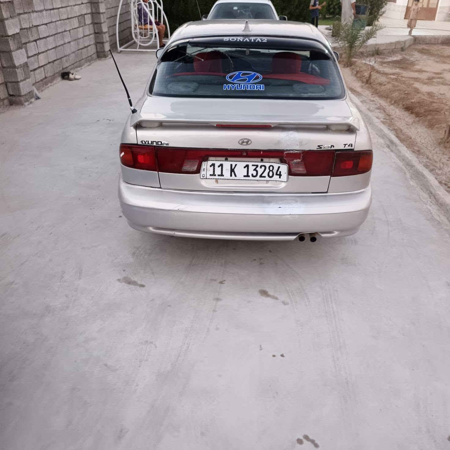 سوناته ٢ موديل ٩٥ كيرعادي محرك وكير مكفولات صدر جديد السنويه ٢٨ رقم دولي صبغ عام مكفوله من ضربه او طخه السعر ٤٥ العنوان بعقوبة قريه الأسود رقم الهاتف ***********
