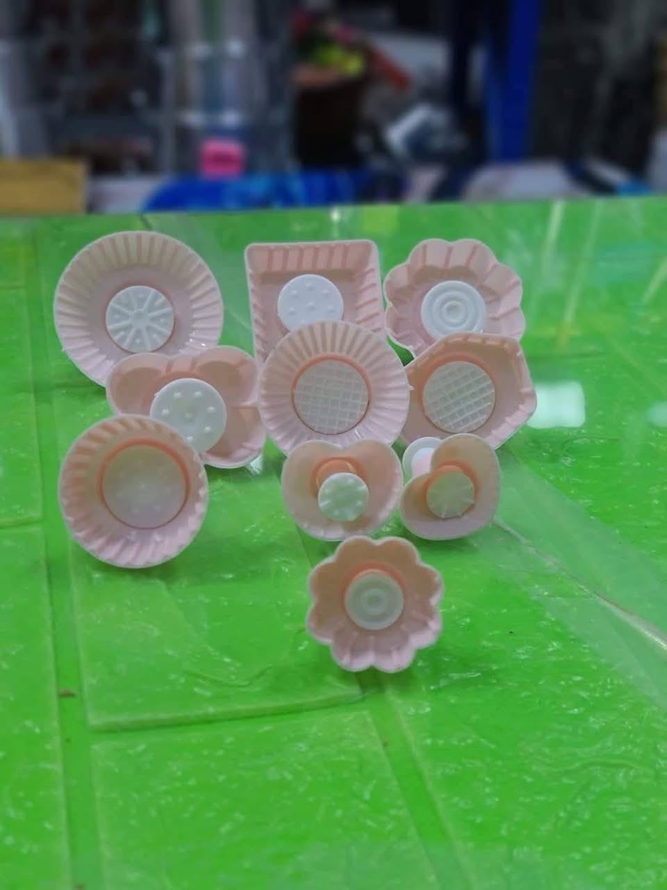 سيت قالب كليجه 
9 قطع ب الف دينار فقط


**إذا كنت صاحب هذا الإعلان وتريد حذفه لأي سبب، رجاءا أرسل رسالة إلى الدعم الفني**