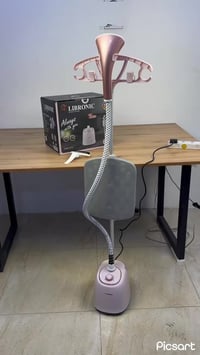 🔥 مكواة بخارية عمودية من ليبرونيك 🔥 الحداثه والقوة والسرعة  تانق بسرعة...