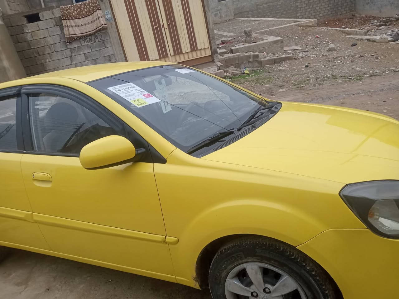 السلام عليكم سيارة كيا ريو 2012 وارد كوري رقم نينوى انكليزي كير ومحرك شرط محرك 16
ضرر خفيف برأس الجاملغ  الكدام من جهة النفر 
السعر. 110 وبيها مجال 
رقم الموبايل 
 ***********
***********
العنوان حي الانتصار
