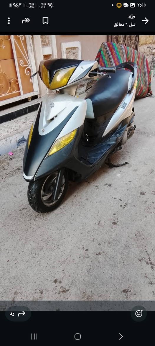 دراجه ماكس ثعلب بلاديه مال رنبه محرك مامفتوح كابريتر بلادي  كفرات بلاديه بعدهه بحاله االوكاله ماشيه ٢٦ الف ٢ارصار ٦ أشهر من نزلتهه من الرنب  مابيهه اي نقص  جيب فيتر وافحص السعر ٦٠٠ بيهه مجال حك الجيه دراجه ناعمه  بعدهه جديده مكاني بغداد الشيخ معروف*********** بغداد, العراق
