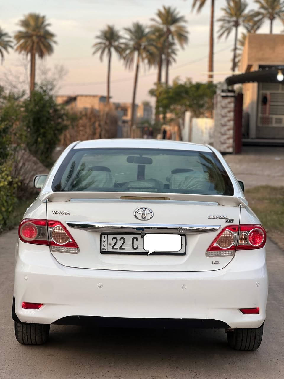 السلام عليكم جميعٱ
للبيع تويوتا كورلا خليجي موديل 2011 محرك 1800 رقم أربيل دولي بسمي حساس خلفي صدر أمامي وخلفي جديد تخم تاير جديد السياره بيها شبر بارد الجاملغ الأمامي بس شبر 
السعر 138
العنوان صلاح الدين بلد،،،، الاتصال ***********
***********
