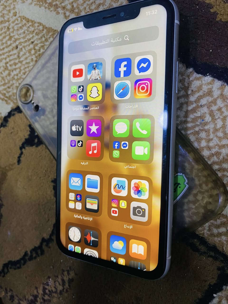 آيفون اكس آر ذاكره 64 بطاريه 81بلادي مبدل شاشه 3خيارات اصليه كاميرات يخبلن بل شحن قطاره سعرو 110بي مجال حك جيه. ***********
