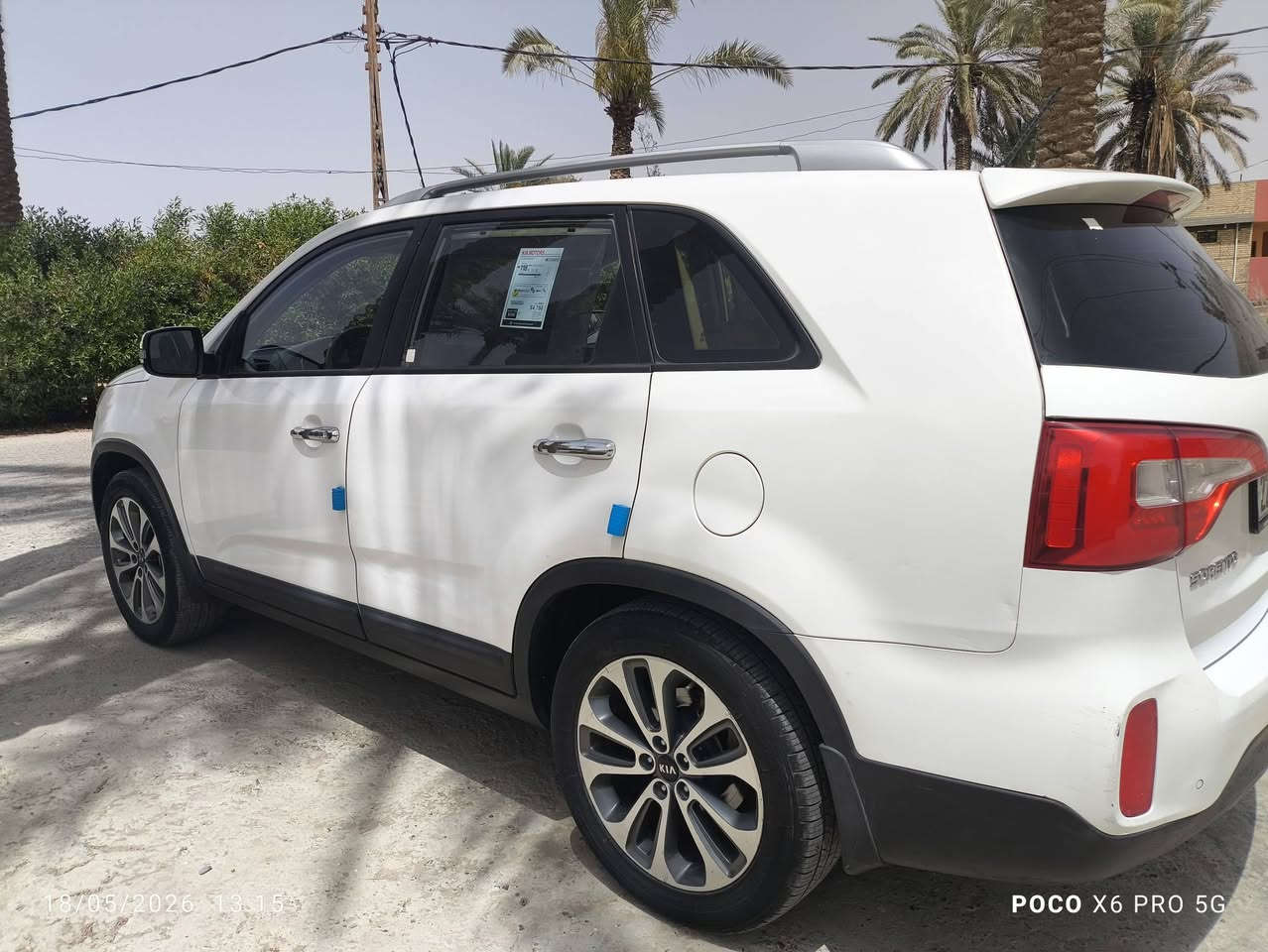سلام عليكم سورنتو موديل 14 فول بصمه حساسات تبريد 3قطع كشن كهرباء رقم اربيل الجديد العنوان نجف كوفه رقم تليفون ***********
