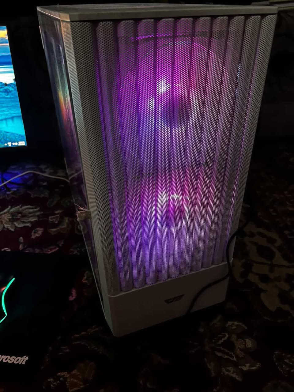 معالج انتل 5 الجيل العاشر

كارت شاشة 6750x 12GB اقوى من 4060ti

RAM 16 DDR4 3200

البور 650w

M.B asus b560 m a wifi

الذاكرة 1tb ssd nvme
256 ssd sata 3
512 hdd

يجي وياها كيبورد كيمنك مغناطيسي وحساب كيم باس سنة ولعبة رزدنت ايفل ريكويم
 مكاني النجف حي الامير السعر 850
لا يوجد توصيل واذا تريد توصيل فقط هذا رقمي ***********
مكلف بالنشر
