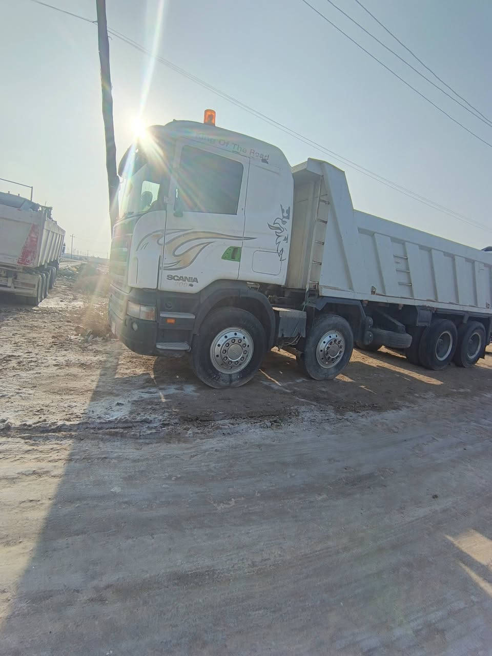 السلام عليكم سكانيه قاطر مقطورق موديل2006رقم بغداد بسمنا مكينه ثمانيه انجكتر مجموعه ام النكي شاصي مكفول كير كوبر السعر 540وبيها مجال مكان ناصرية تصال على***********
